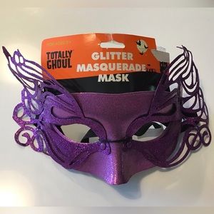 Glitter Masquerade Purple Mask